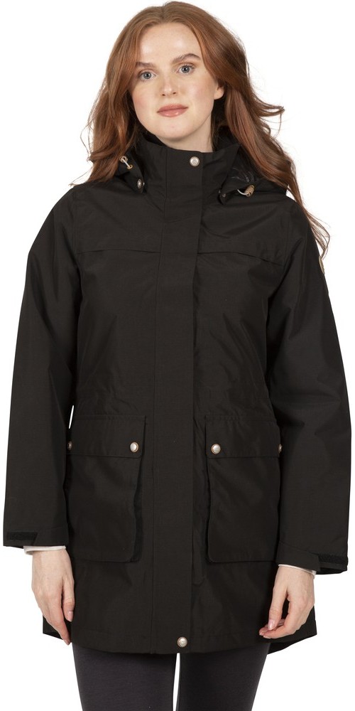 TrespassDamenRegenjackeLyrics-FemaleRainwearJacketTp75Black