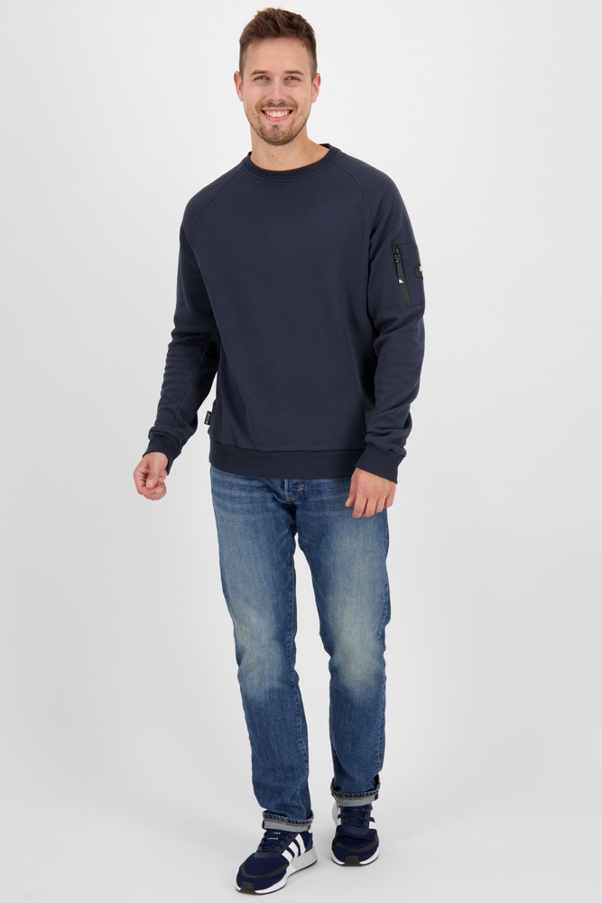 AlifeKickinHerrenSweatshirtRundhalsVinnAKA32027-9999