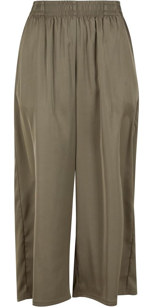 UrbanClassicsDamenLadiesSatinWideLegCulotteTB7488Paleolive-3XL