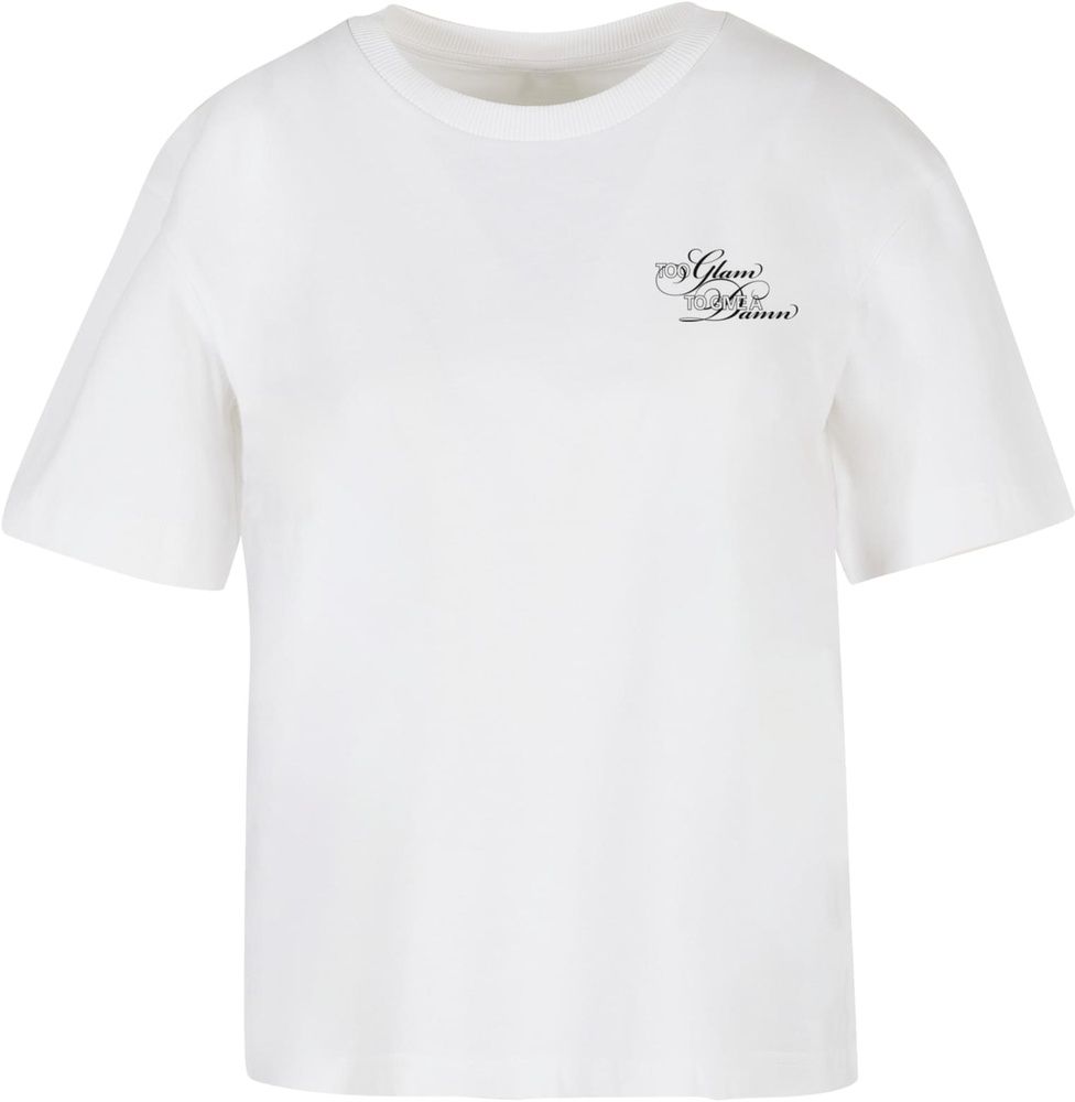 MissTeeDamenT-ShirtGiveADamnTeeMST180White-3XL