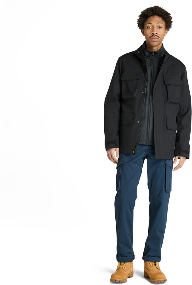 TimberlandRegenjackeWestonWaterResistant3In1FieldJacketTB0A6GYFBlack-L