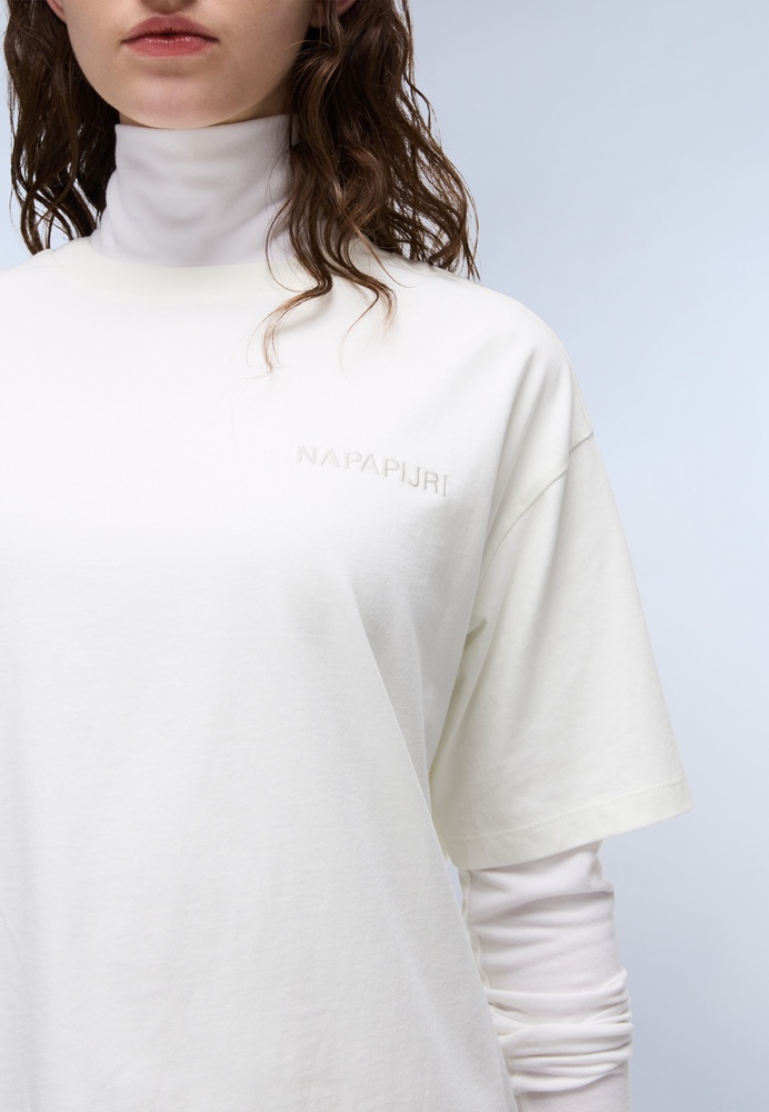 NapapijriDamenT-ShirtS-CampidoSsWNP0A88X8WhiteHeron-XXS