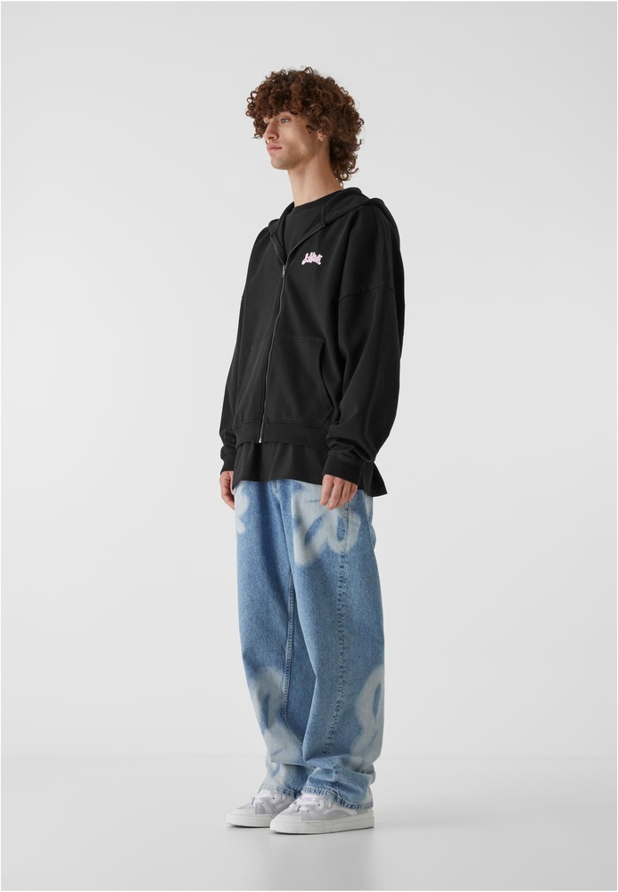 LostYouthZipHoodyFlowerWavesLY389