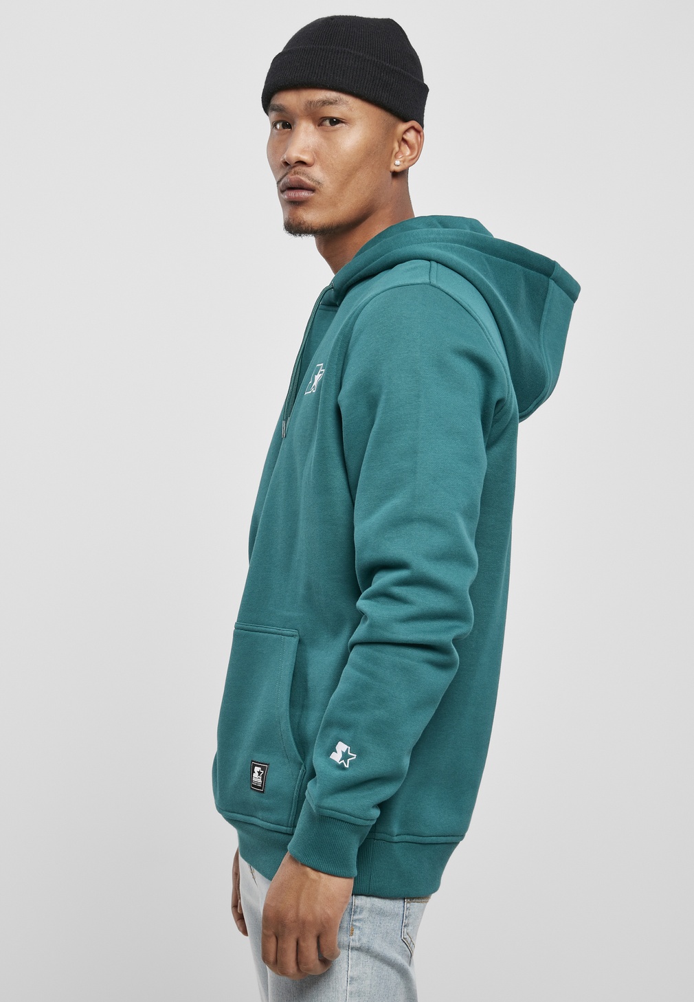 StarterBlackLabelHoodieStarterSmallLogoHoodyRetroGreen-L