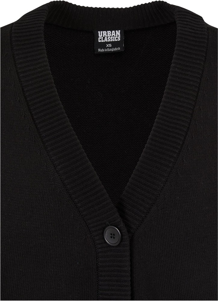 UrbanClassicsDamenLadiesBigOversizedCardiganBlack-3XL