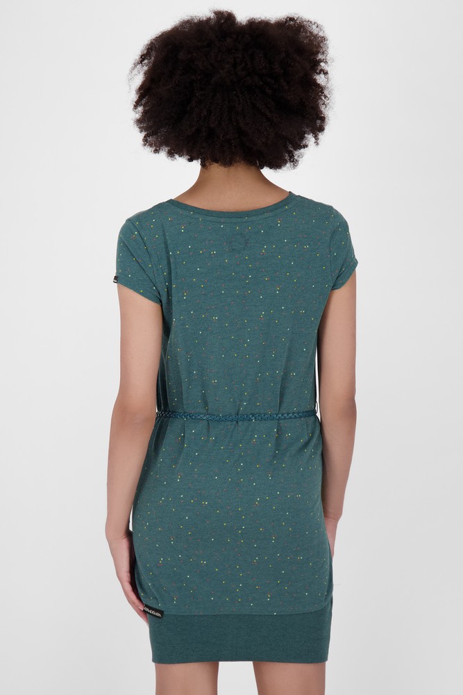 AlifeKickinDamenSommerkleidColetteAKBShirtDressForestMelange-2XL