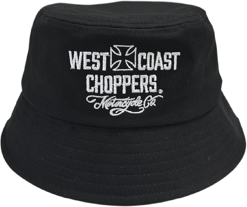 WCCWestCoastChoppersHutMotorcycleCoBucketHatWCCPT176ZW