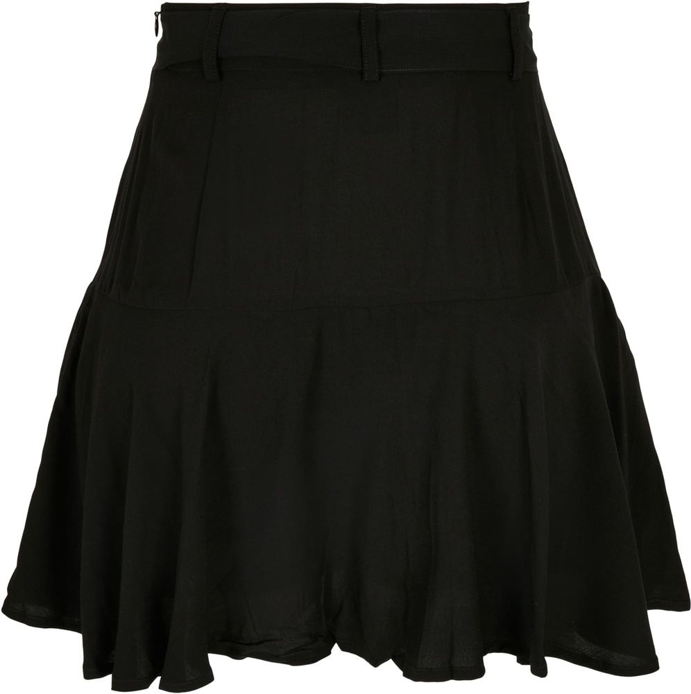 UrbanClassicsDamenLadiesViscoseMiniSkortTB4367Black-3XL