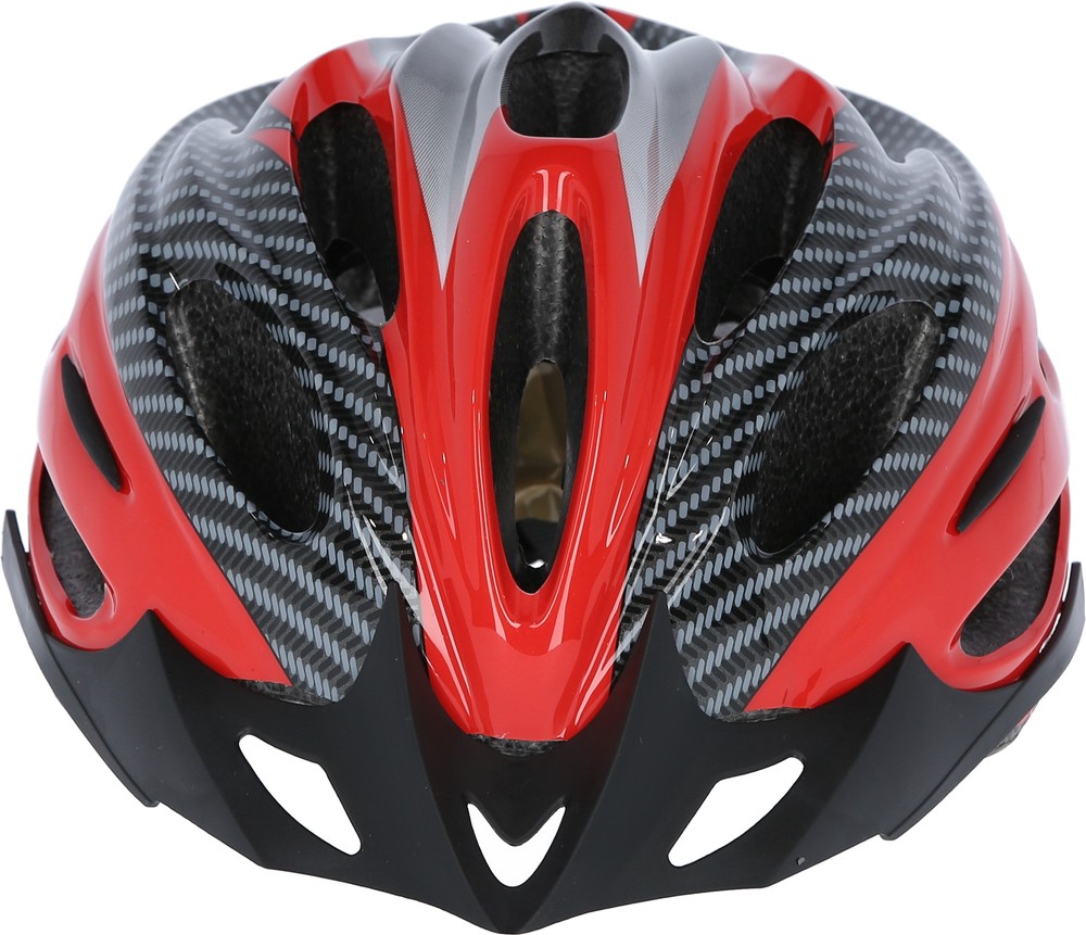 TrespassFahrradhelmCrankster-AdultsCycleSafetyHelmetRed-LXL