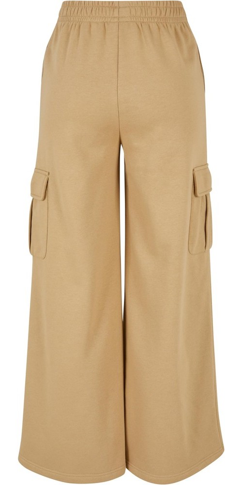 UrbanClassicsDamenHoseLadiesHighwaistWideLegCargoTerryPants