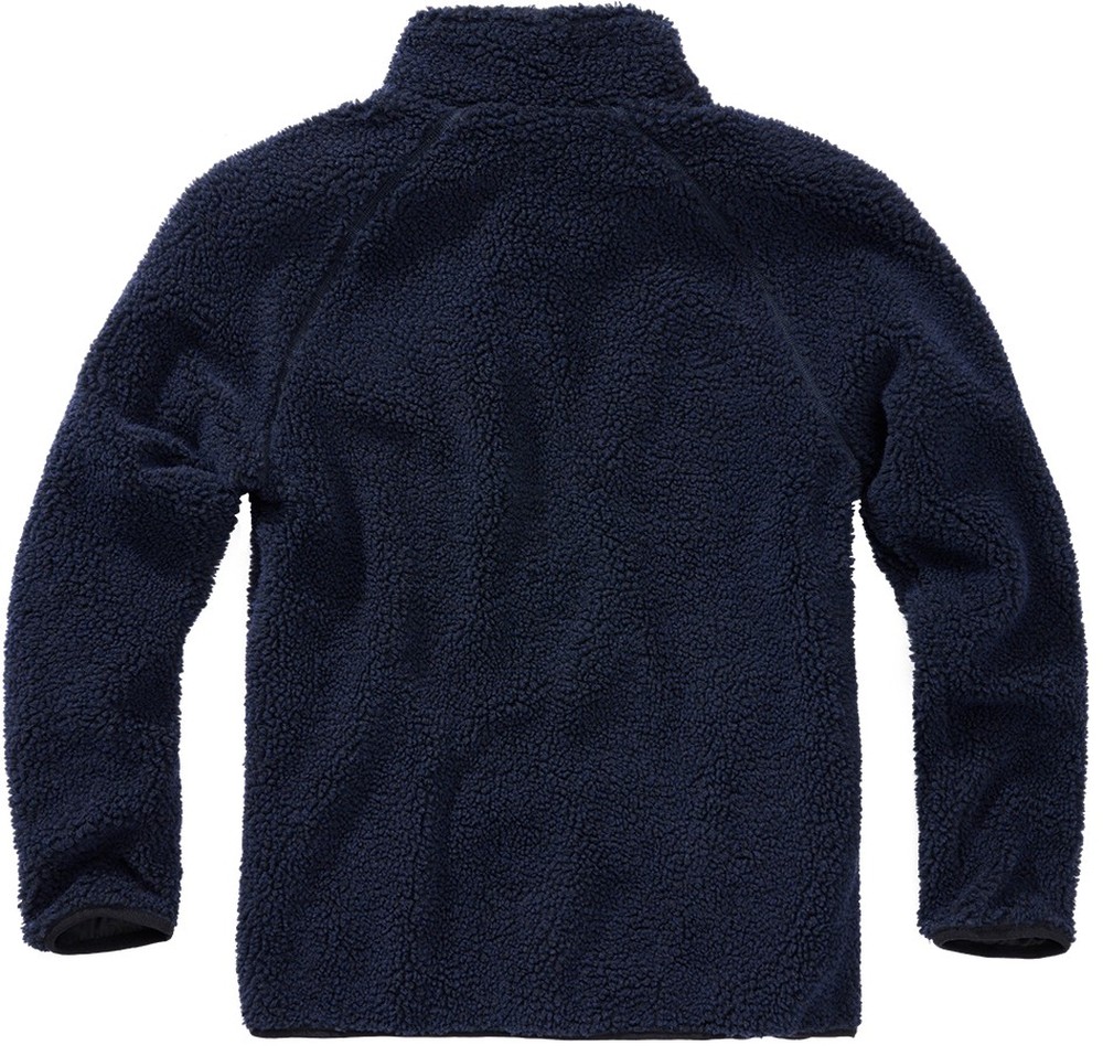 BranditHerrenSweatshirtTeddyfleeceTroyerNavy-S