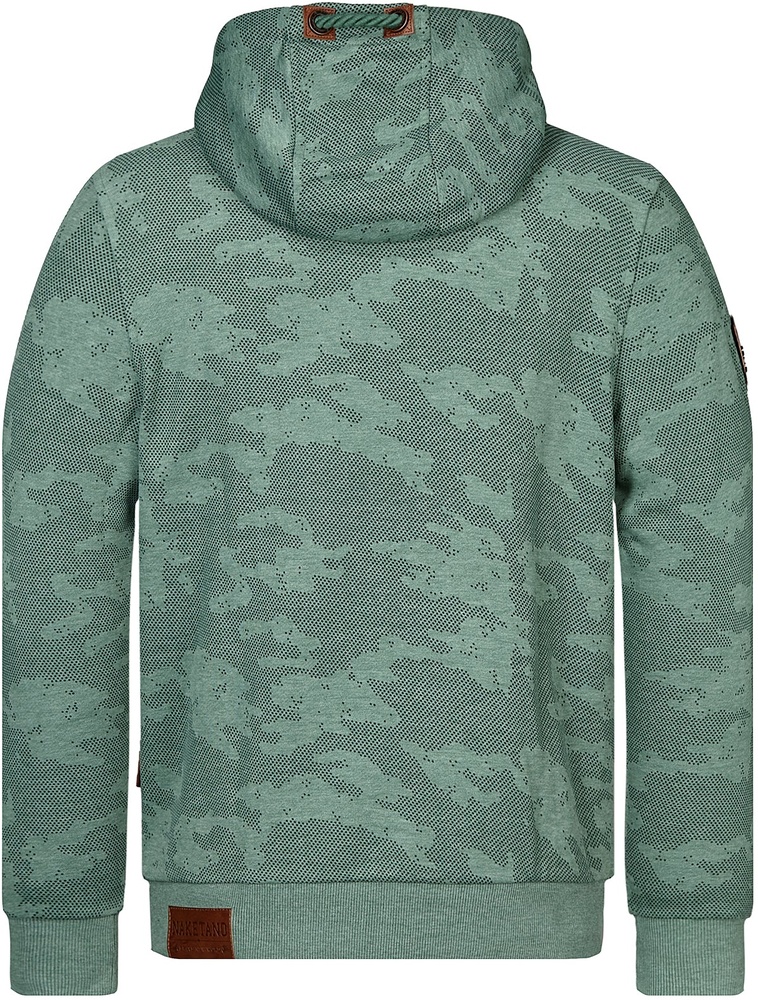 NaketanoHoodieSupapimmel1800-0203PineGreenMelangeCamouflage-S