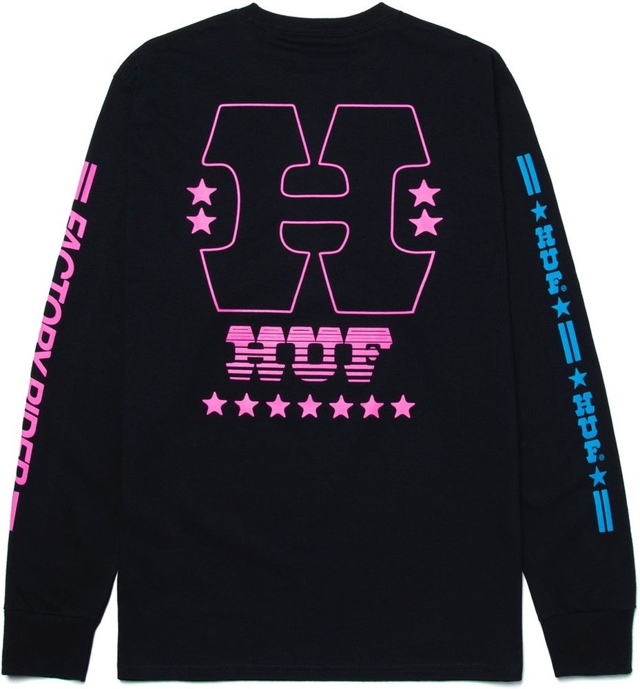 HUFFactoryRiderLongsleeveTS01626Black-S