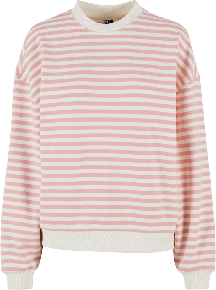 UrbanClassicsDamenLadiesOversizedStripedCrewneckTB6135