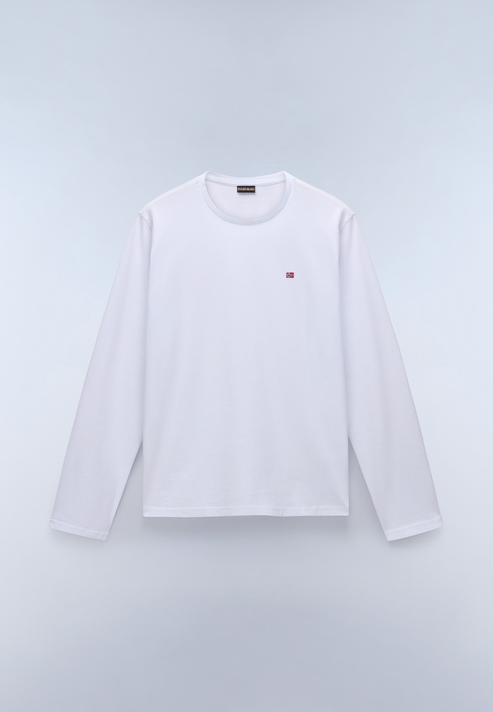 NapapijriSweatshirtSalisLs1NP0A4HN7BrightWhite-XS