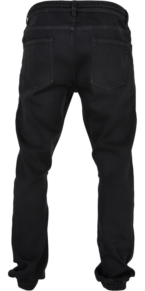 UrbanClassicsHoseKnittedDenimJoggpantsRealblackWashed-3XL
