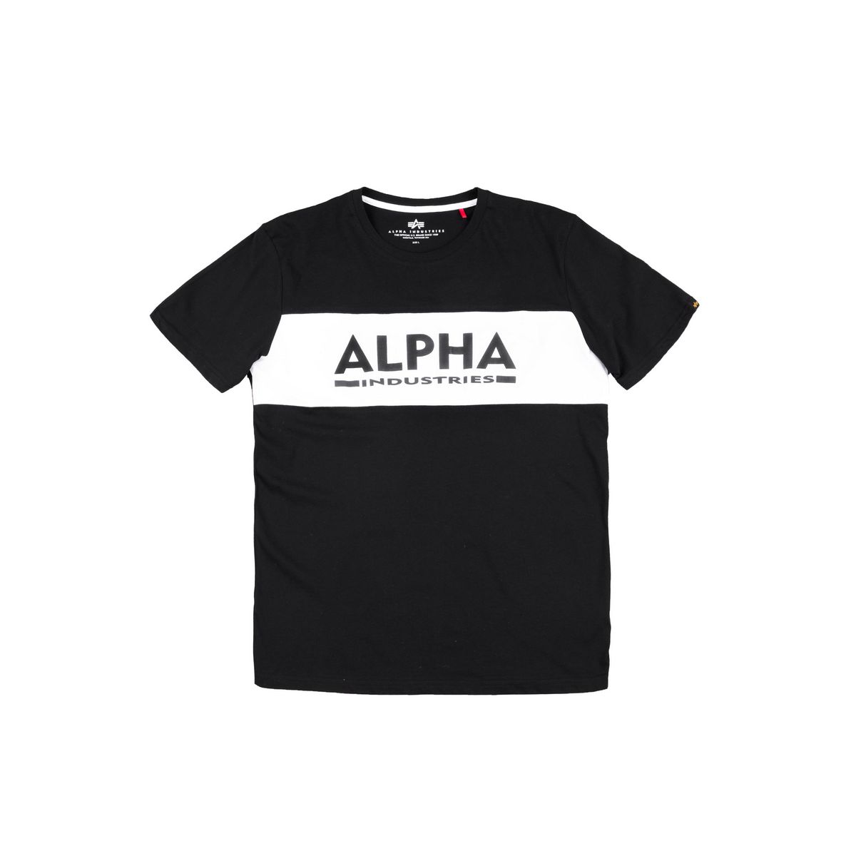 AlphaIndustriesAlphaInlayTT-ShirtUnisexBlack