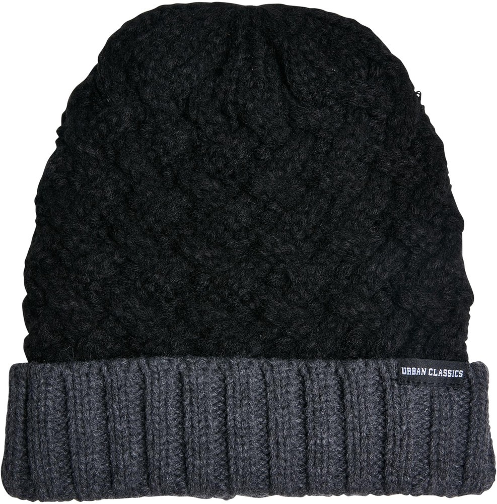 UrbanClassicsMtzeBraidKnitBeanie