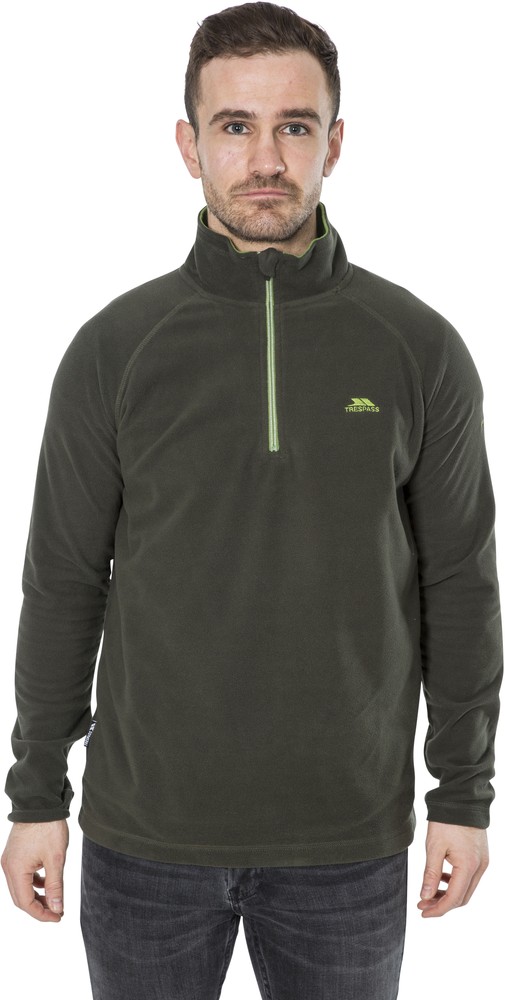 TrespassFleecejackeFleecepulloverBlackford-MaleMicrofleeceAt100Olive-M