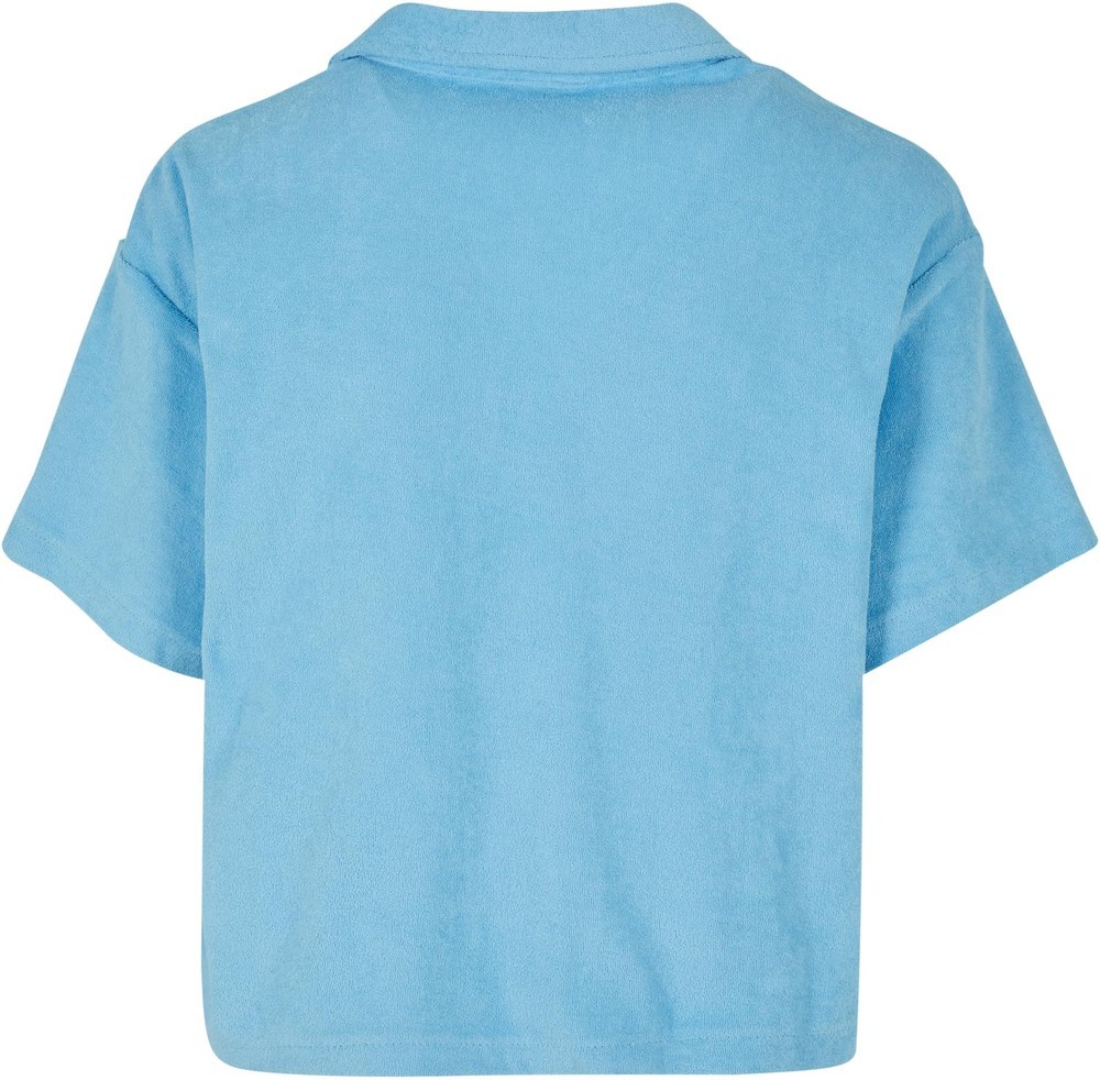 UrbanClassicsDamenLadiesTowelResortShirtBalticblue-3XL