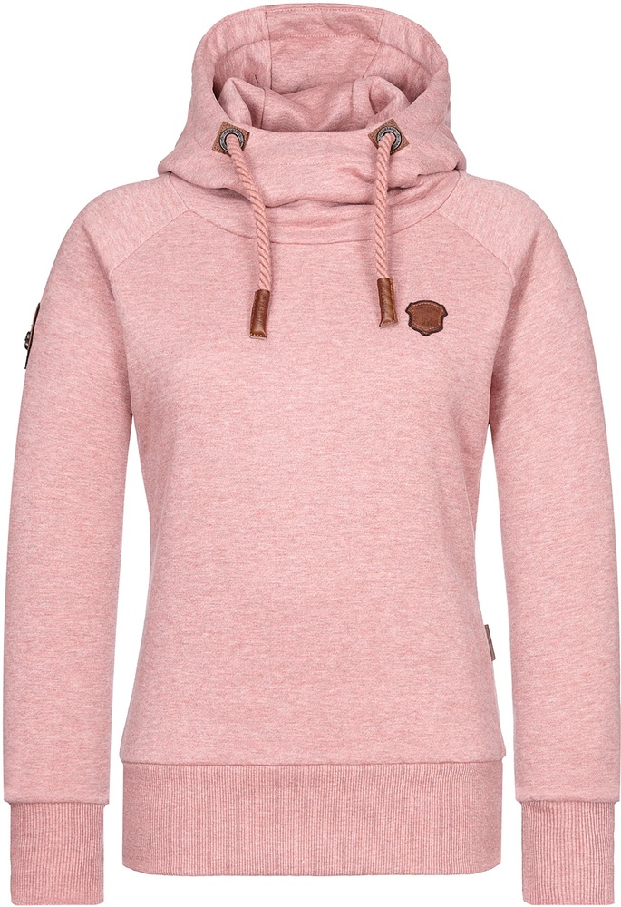 NaketanoDamenHoodieMandySpezial2301-0201PinkMelange-XS