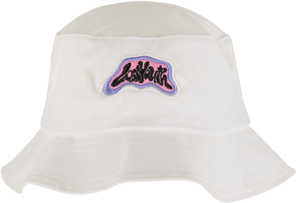 LostYouthHutBucketHatSunnySideUpLY393White