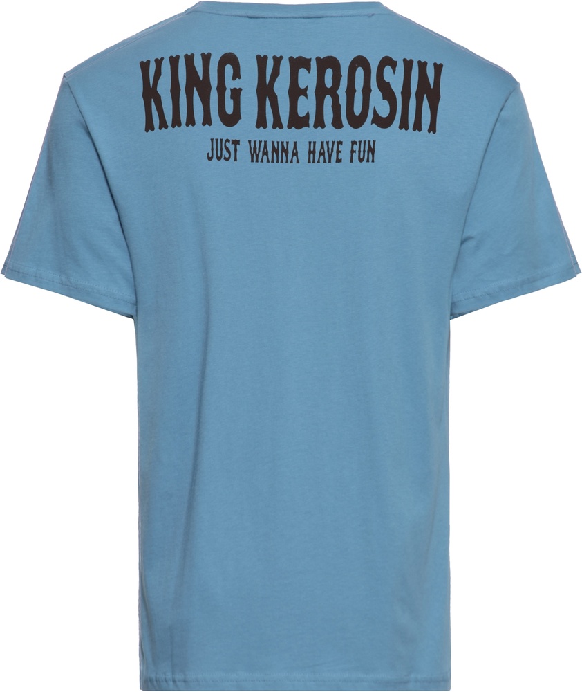 KingKerosinT-ShirtContrastSeamWhiskeyKKU41058