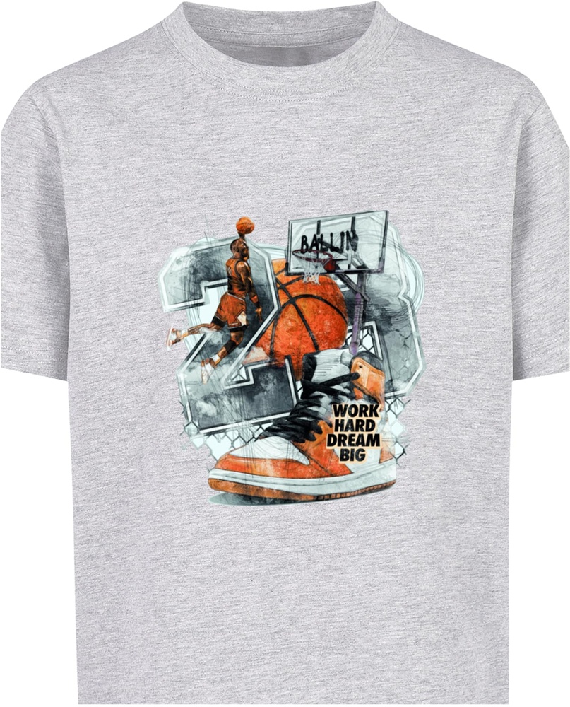 MisterTeeKinderKidsVintageBallinTeeMTK186