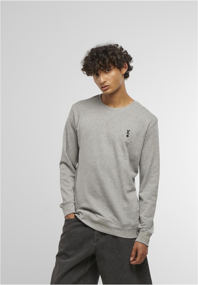 MisterTeeKingSignEmbLightCrewSweatshirtMT3927