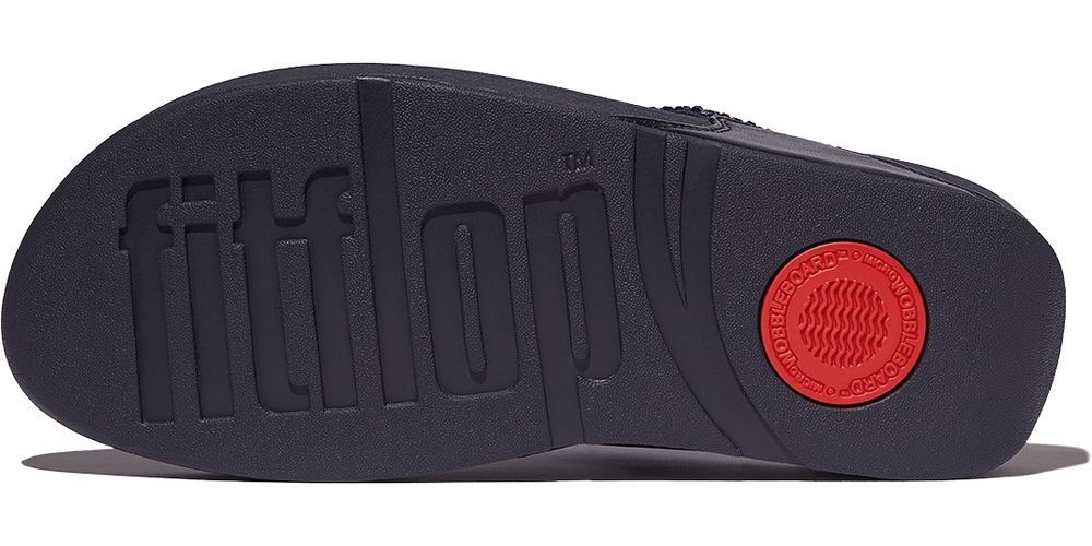 FitFlopDamenFlipFlopsLuluCrystal-MixToe-PostSandalsJE3MidnightNavy-36