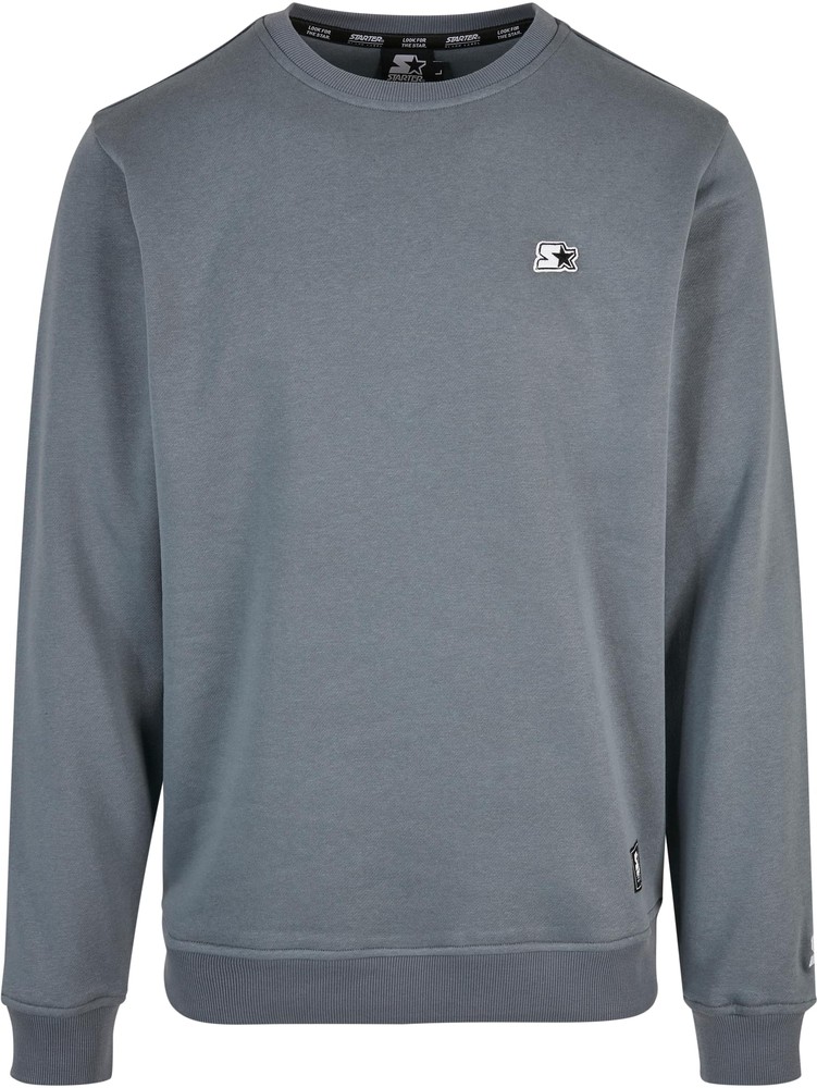 StarterBlackLabelT-ShirtEssentialCrewneckHeavymetal-L