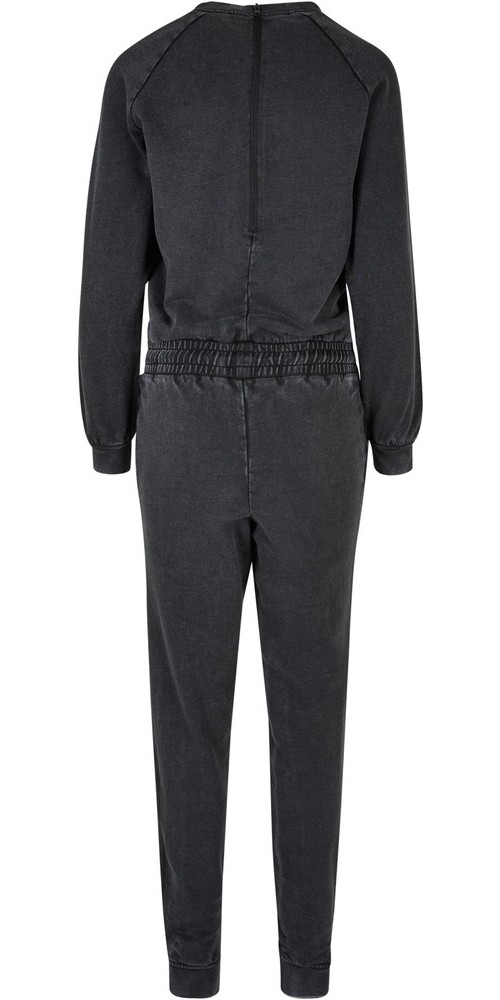 UrbanClassicsDamenLadiesSmallEmbroideryLongSleeveTerryJumpsuit