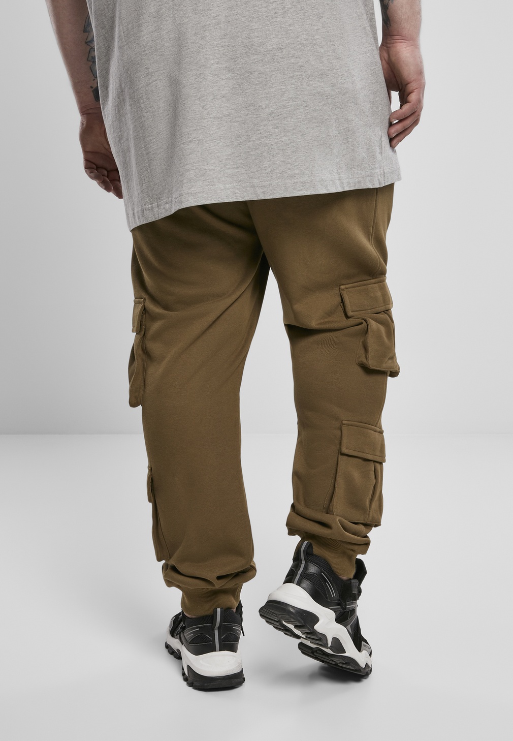 UrbanClassicsSweatpantsDoublePocketTerrySweatPantsSummerolive-3XL