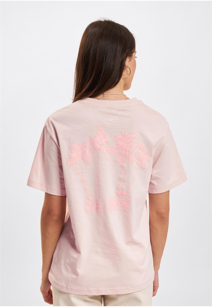 JustRhyseDamenWavypalmsT-ShirtsJLTS283TPink-L