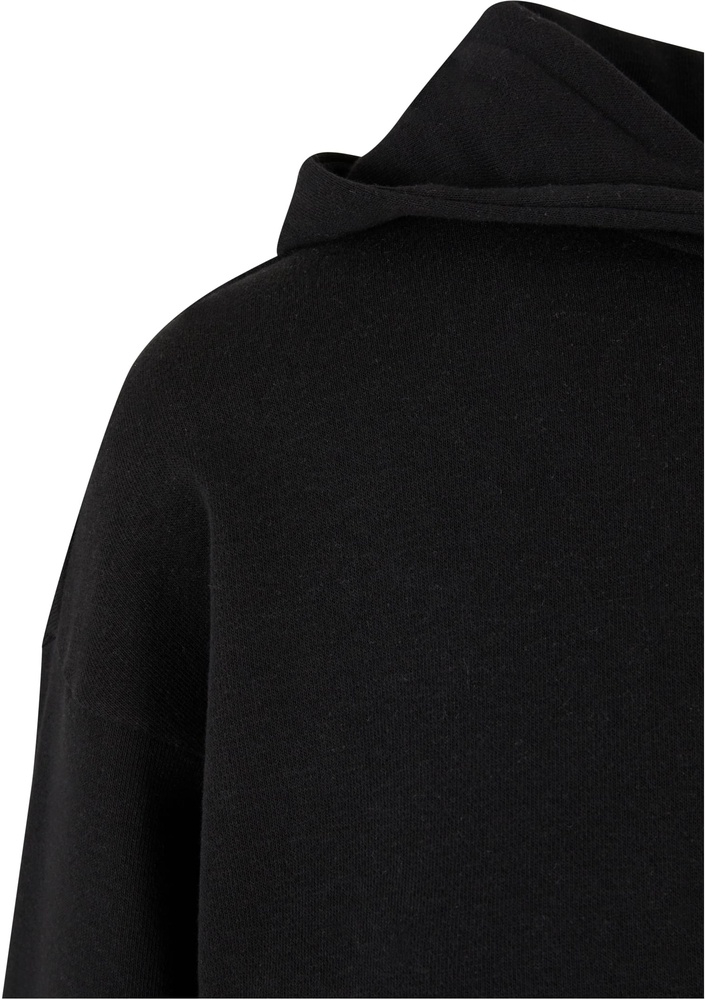 UrbanClassicsDamenLadiesOversizedCroppedLightTerryHoodieTB6854Black-3XL