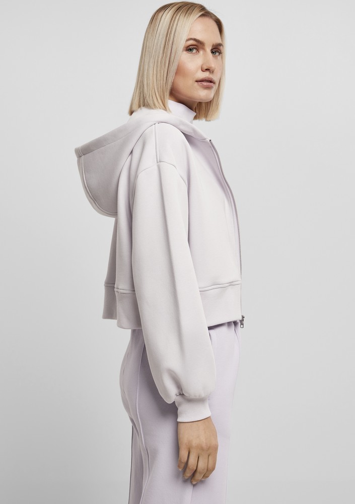UrbanClassicsDamenLadiesShortOversizedZipJacketSoftlilac-3XL