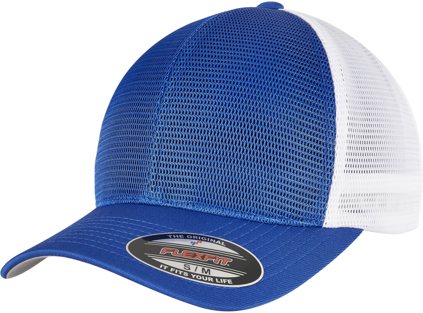 FlexfitCap360OMNIMESHCAP2-TONERoyalWhite-LXL