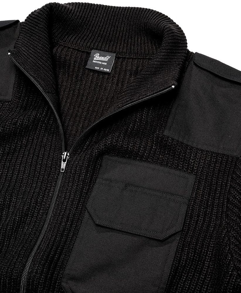 BranditCardiganBW5039Black-3XL