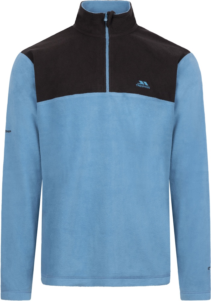 TrespassFleecepulloverCurtistonMicrofleeceAt100BondiBlue-XS