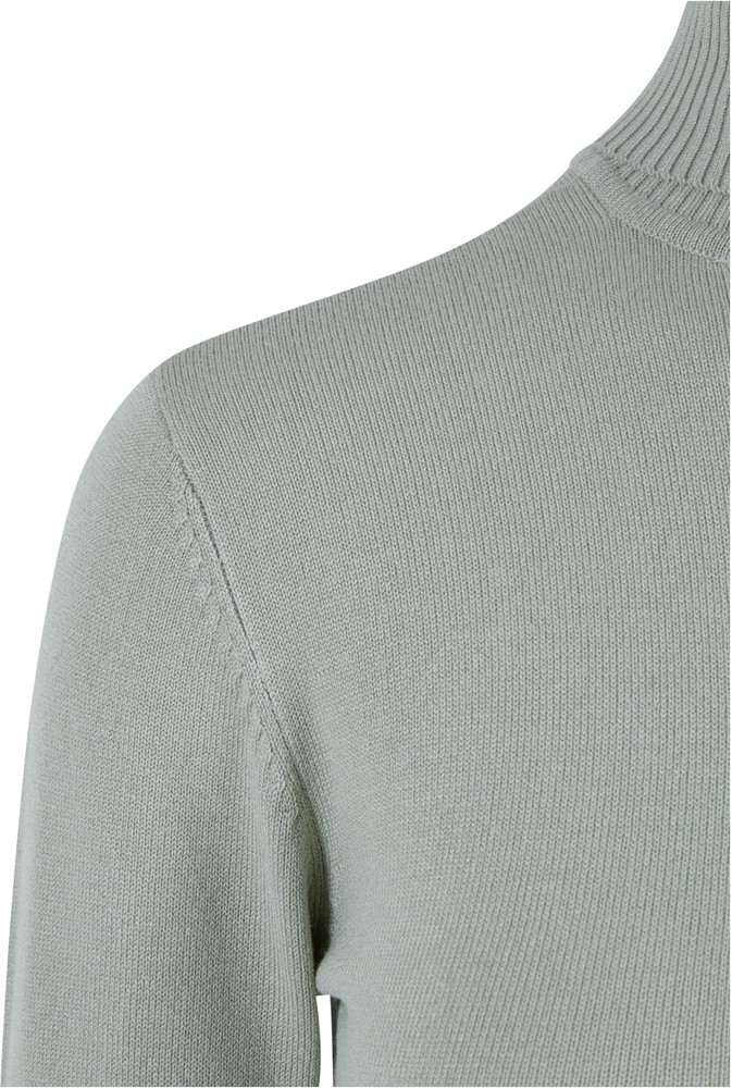 UrbanClassicsDamenLadiesKnittedTurtleneckSweaterSoftsalvia-3XL