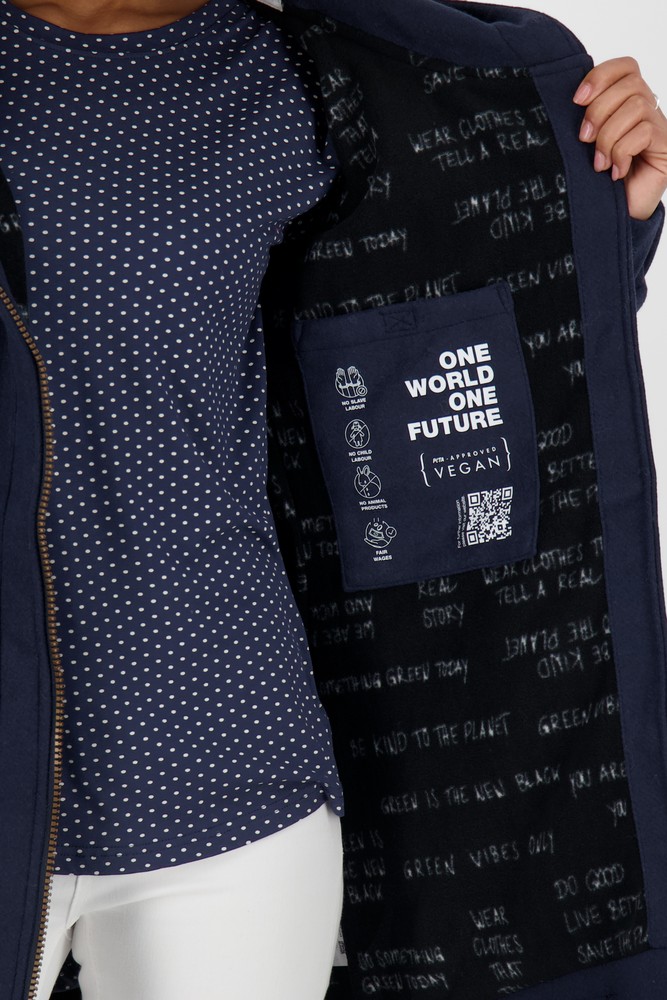 AlifeKickinDamenParkaJackeCarlinaAKJCoatMarine-2XL