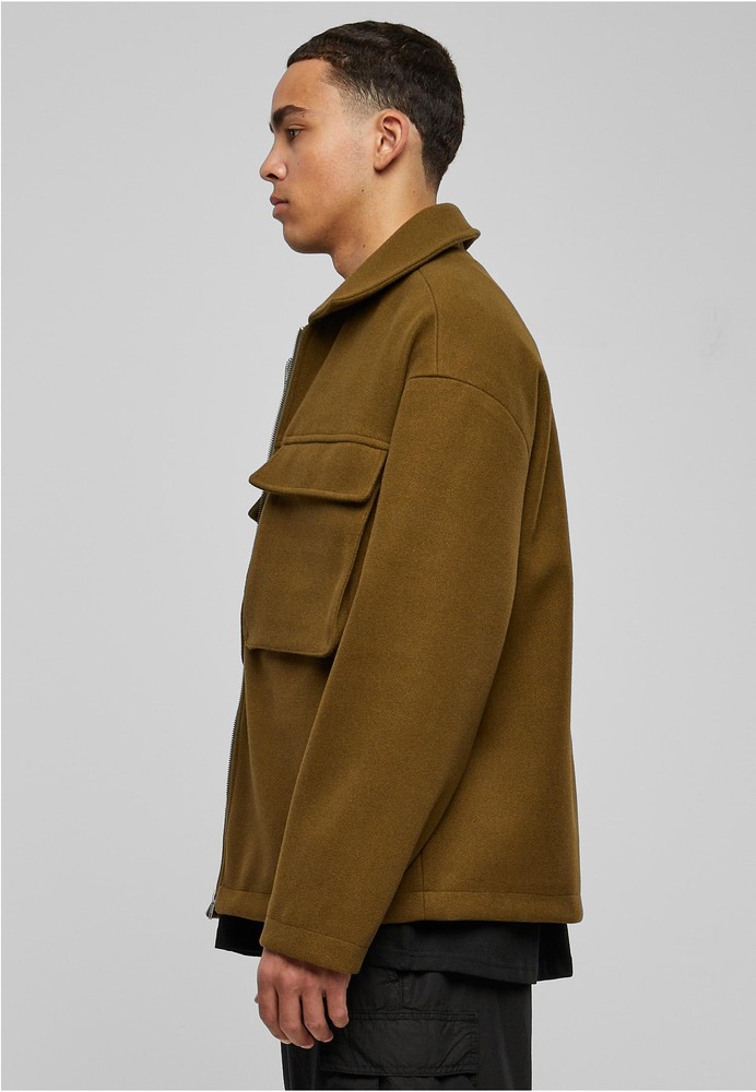 UrbanClassicsJackeBigPocketBlousonSummerolive-3XL