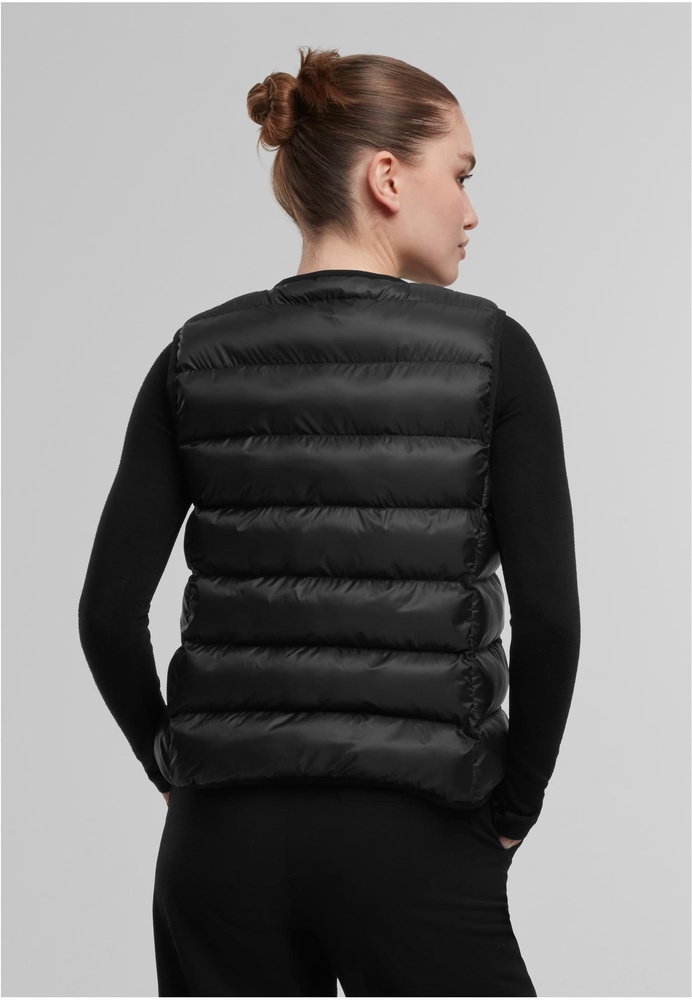 UrbanClassicsDamenVestLadiesButtonPufferTB7957