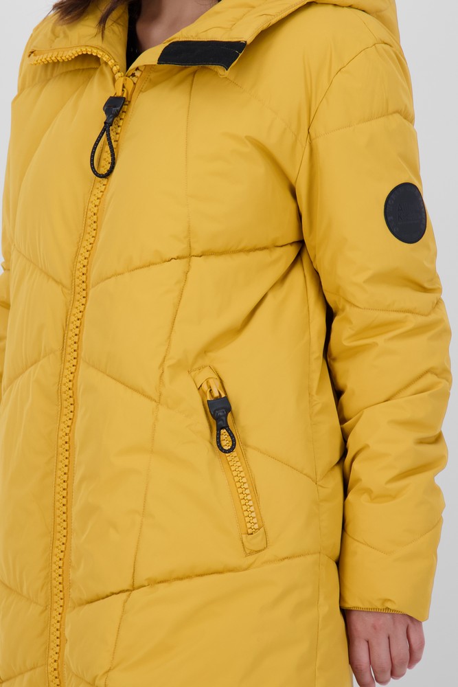 AlifeKickinDamenWintermantelKasiaAKACoatCamel-2XL