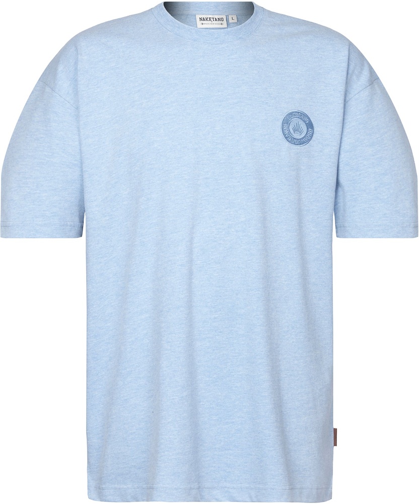 NaketanoT-ShirtBigAdonis2300-0014AmazingBlueMelange-S