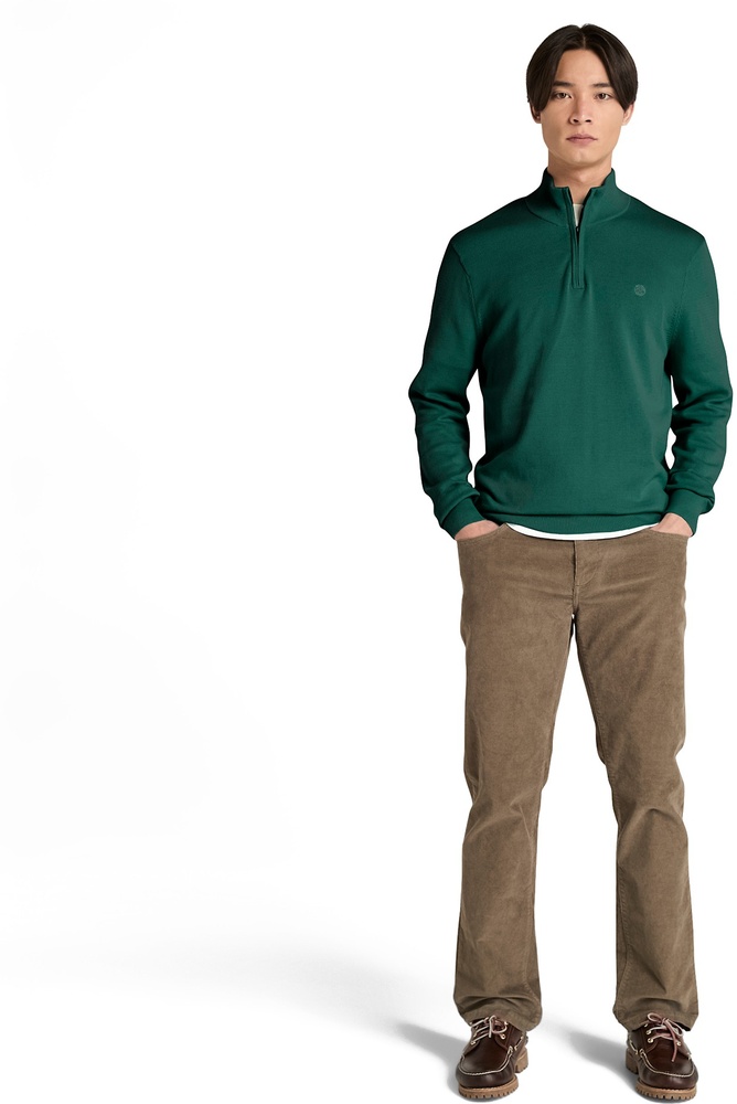 TimberlandPulloverSweatshirtJohnsRiverCottonQuarter-ZipSweaterTB0A2BSW