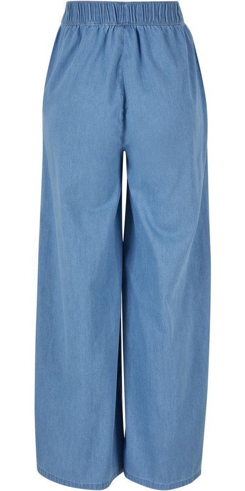UrbanClassicsDamenJeansLadiesLightDenimWideLegPants