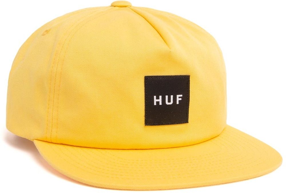 HUFCapEssUnstructuredBoxSnapbackHT00544GoldenSpice