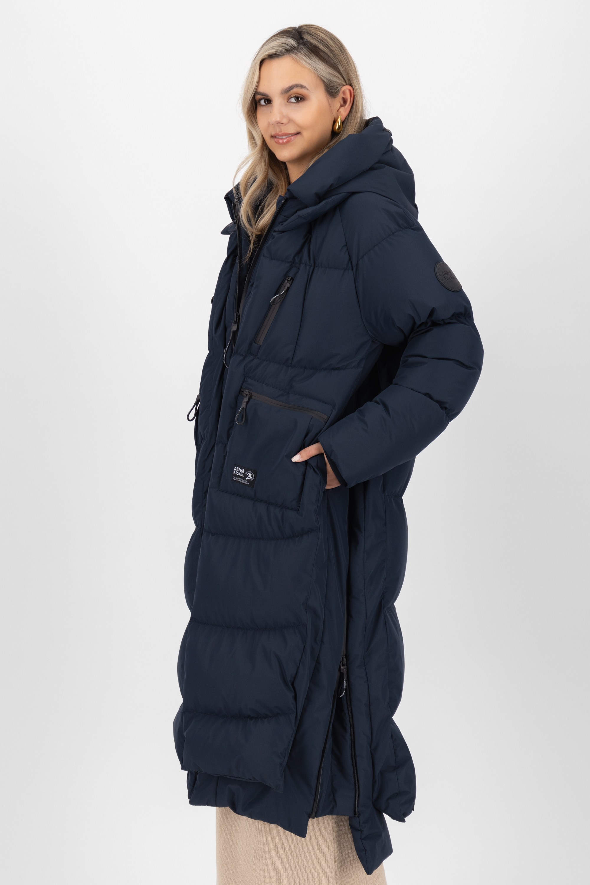 AlifeKickinDamenWinterjackeRihannaAKAPufferCoat11110-2302Marine-L
