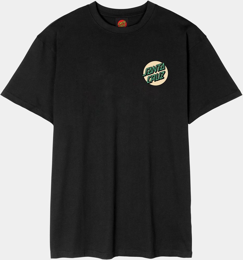 SantaCruzScreamingRoseFlashHandT-ShirtSCM-T3387Black-XS